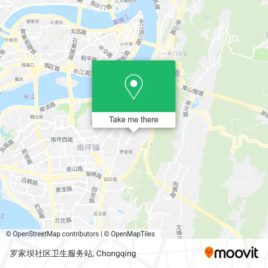 罗家坝社区卫生服务站 map