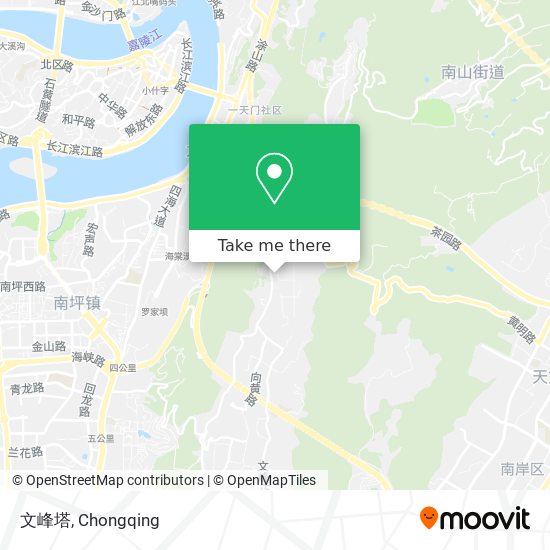 文峰塔 map