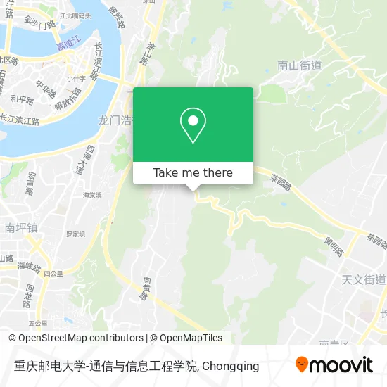 重庆邮电大学-通信与信息工程学院 map