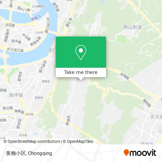 黄桷小区 map