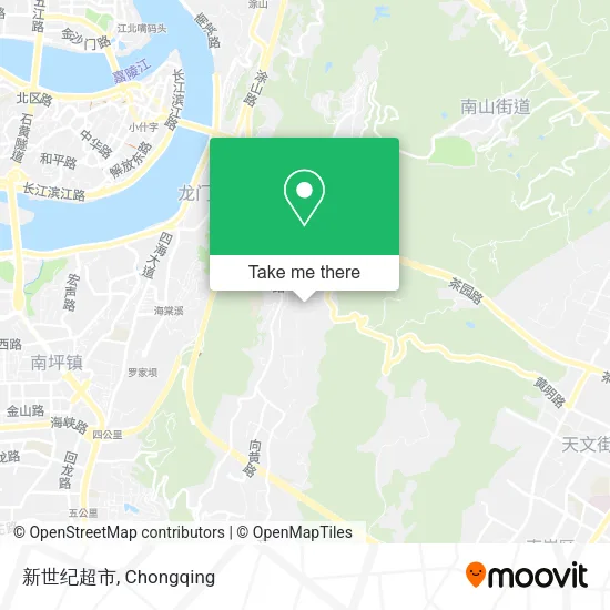 新世纪超市 map