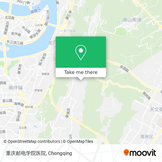 重庆邮电学院医院 map