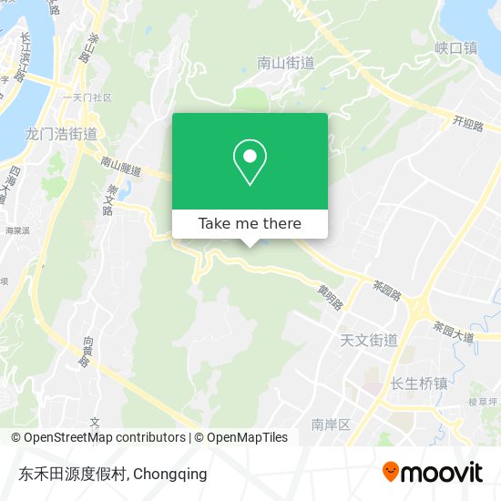 东禾田源度假村 map