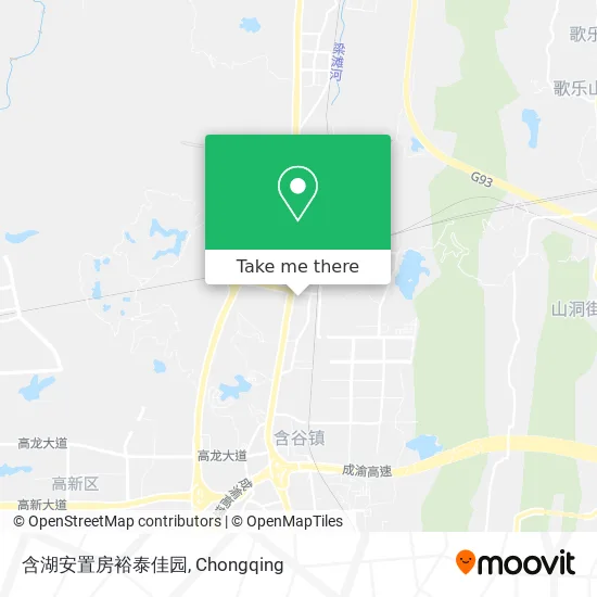 含湖安置房裕泰佳园 map