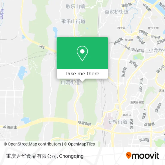 重庆尹华食品有限公司 map