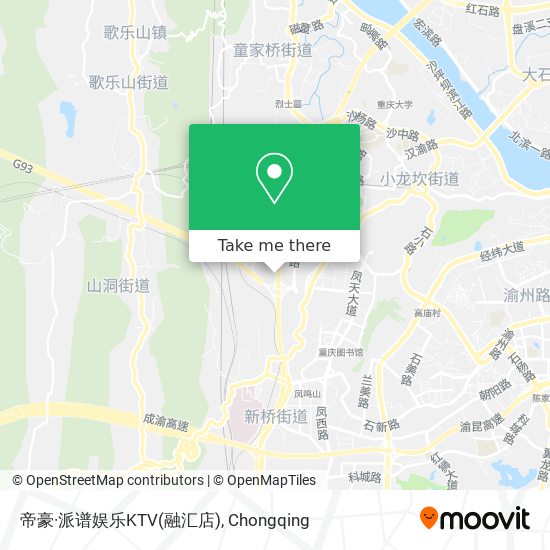 帝豪·派谱娱乐KTV(融汇店) map