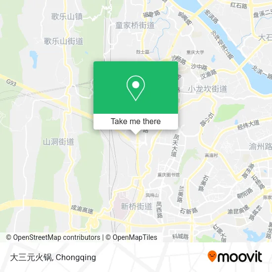 大三元火锅 map