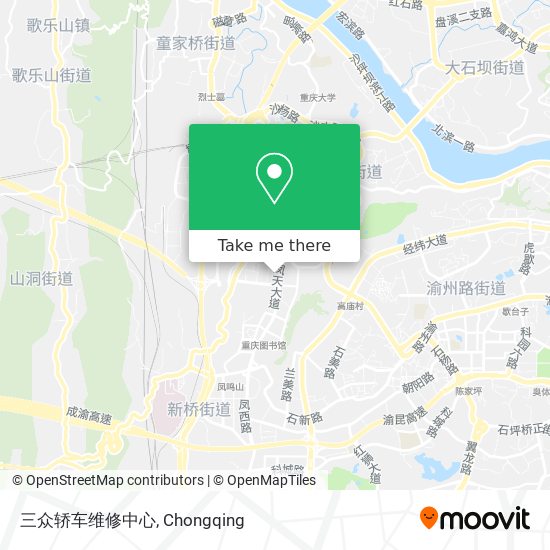 三众轿车维修中心 map