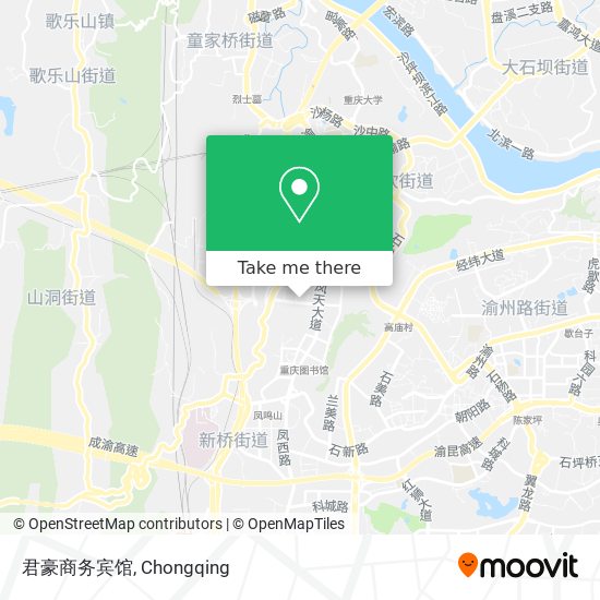君豪商务宾馆 map