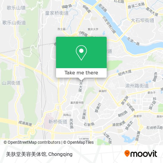 美肤堂美容美体馆 map