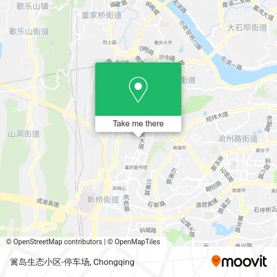 篱岛生态小区-停车场 map
