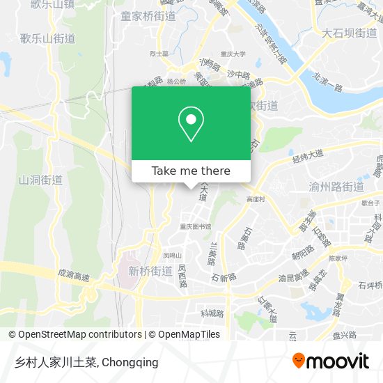 乡村人家川土菜 map