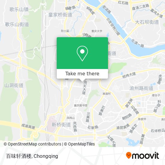 百味轩酒楼 map