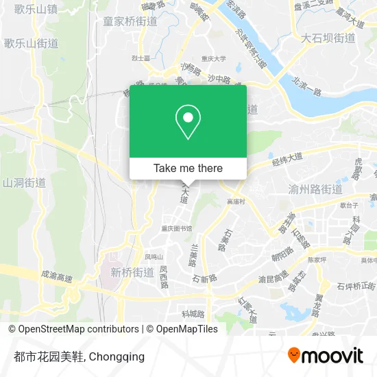 都市花园美鞋 map