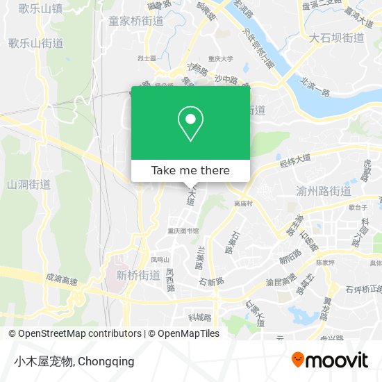 小木屋宠物 map