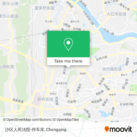 沙区人民法院-停车库 map