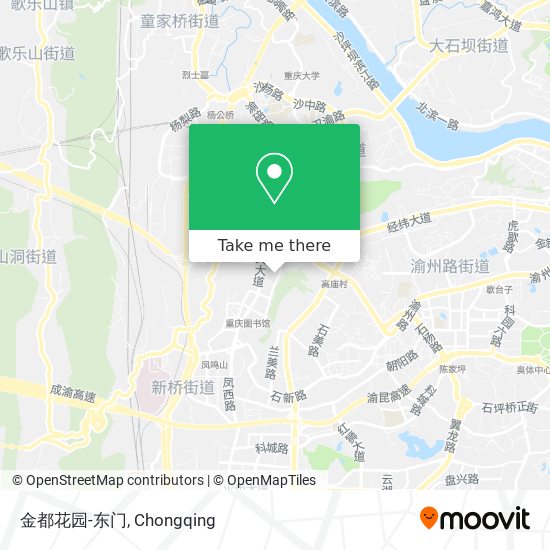 金都花园-东门 map