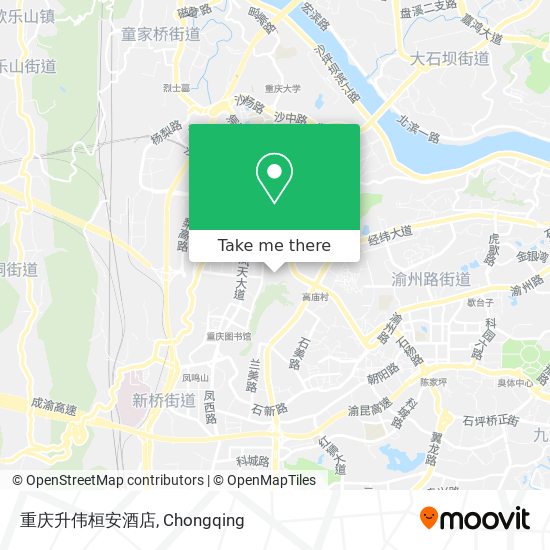 重庆升伟桓安酒店 map
