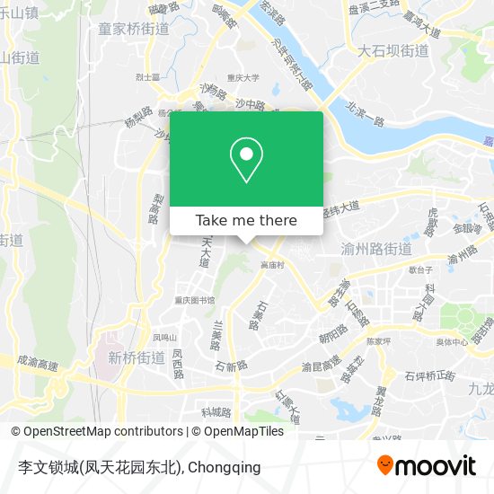 李文锁城(凤天花园东北) map