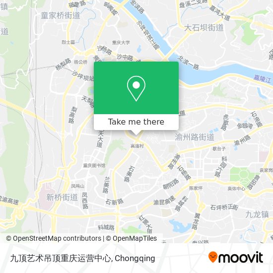 九顶艺术吊顶重庆运营中心 map