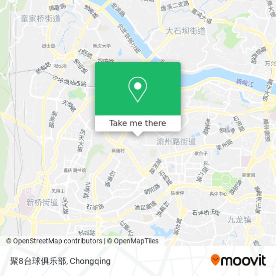 聚8台球俱乐部 map