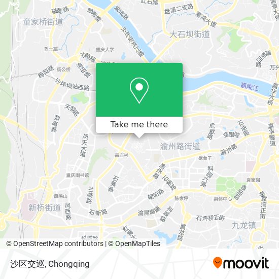 沙区交巡 map