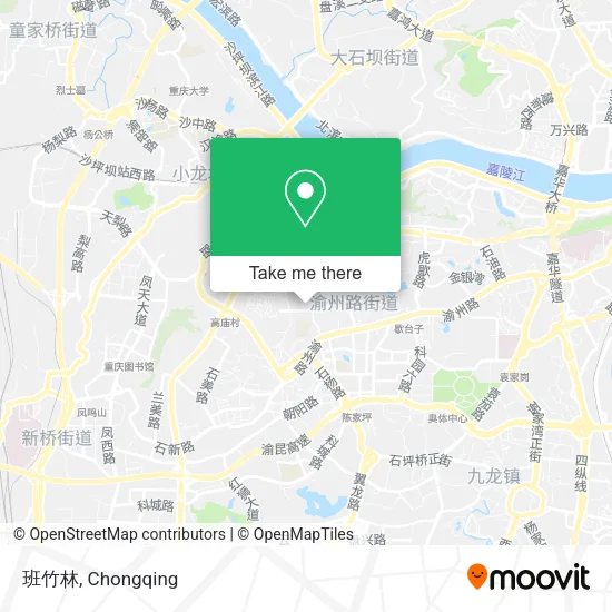 班竹林 map