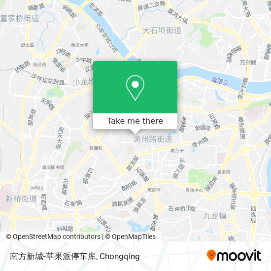 南方新城-苹果派停车库 map