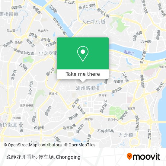 逸静花开香地-停车场 map