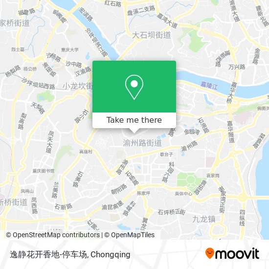逸静花开香地-停车场 map