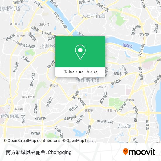 南方新城风林丽舍 map