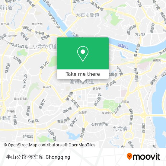 半山公馆-停车库 map