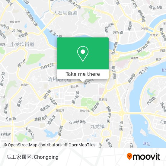 后工家属区 map