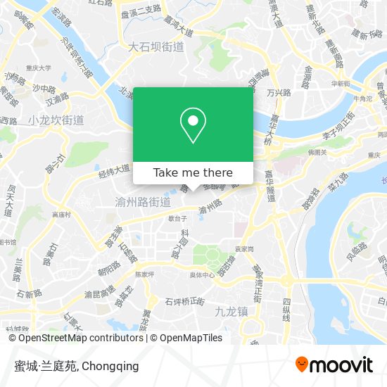 蜜城·兰庭苑 map