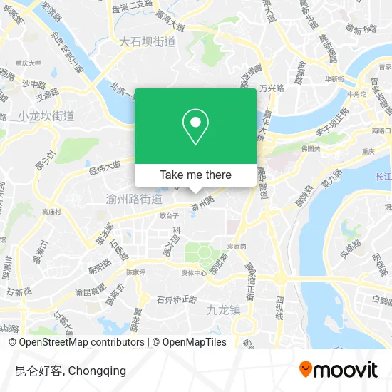 昆仑好客 map