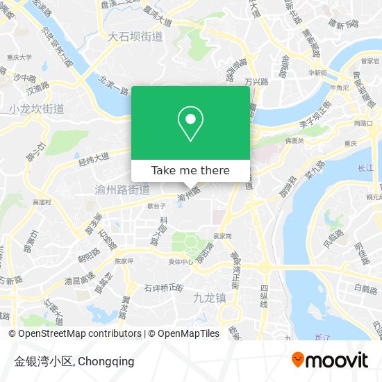 金银湾小区 map