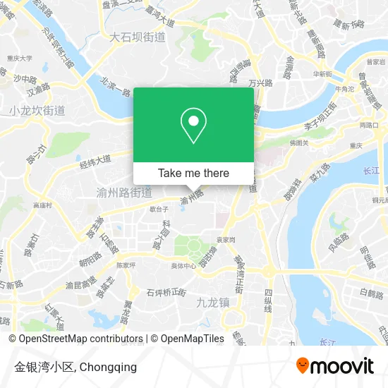 金银湾小区 map