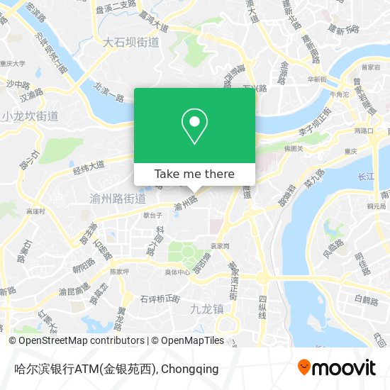 哈尔滨银行ATM(金银苑西) map