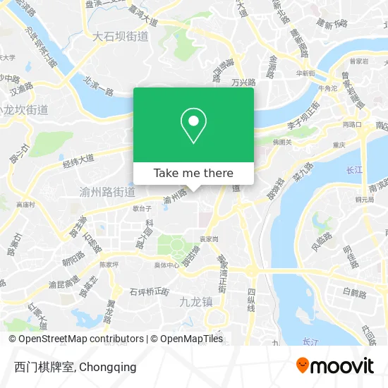 西门棋牌室 map