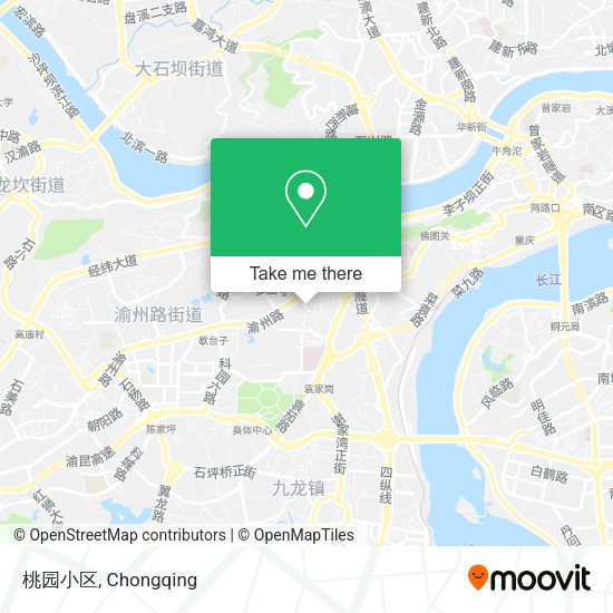 桃园小区 map