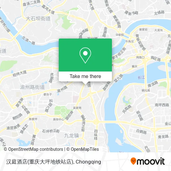 汉庭酒店(重庆大坪地铁站店) map