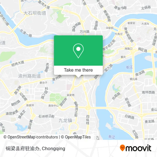 铜梁县府驻渝办 map