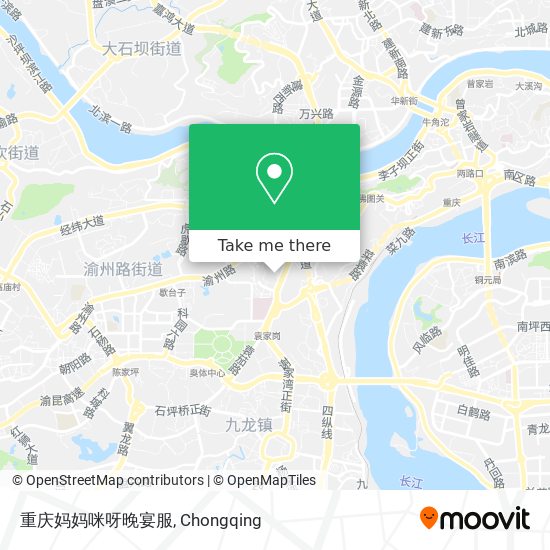 重庆妈妈咪呀晚宴服 map