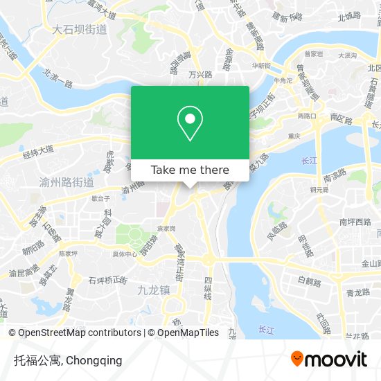 托福公寓 map