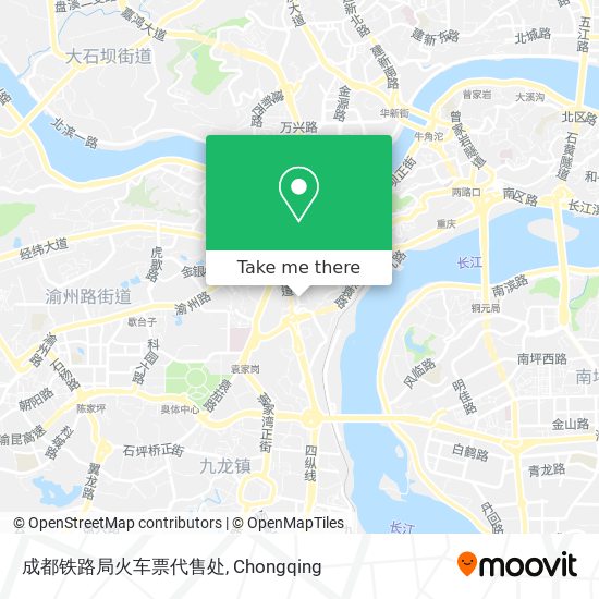 成都铁路局火车票代售处 map