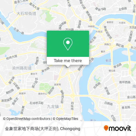 金象世家地下商场(大坪正街) map