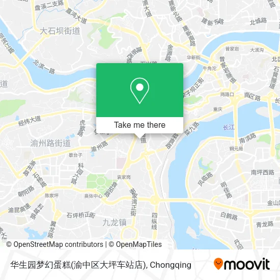 华生园梦幻蛋糕(渝中区大坪车站店) map