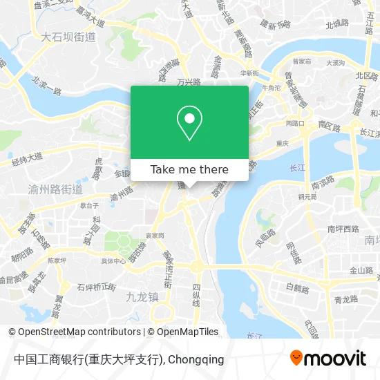 中国工商银行(重庆大坪支行) map