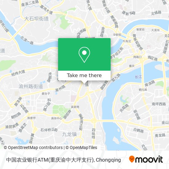 中国农业银行ATM(重庆渝中大坪支行) map