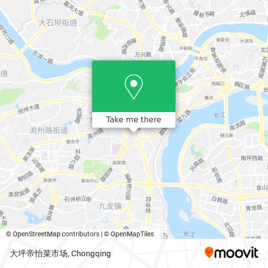 大坪帝怡菜市场 map